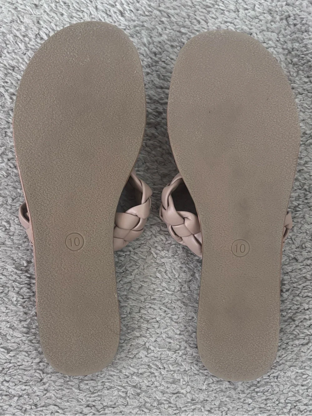 A New Day braided strap sandals